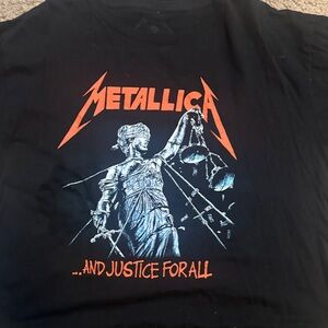 Metallica Black Graphic T-Shirt